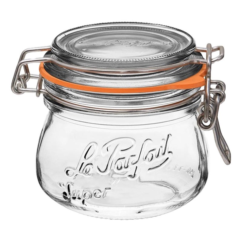 Le Parfait Super Jar - 250mL French Glass Canning Jar w/Wide Mouth, Airtight Lid (8oz/Half Pint, 1 pk) - Image 5